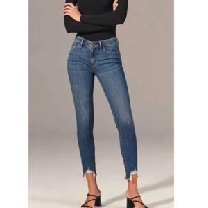 Abercrombie & Fitch Simone High Rise Ankle Jeans 25
